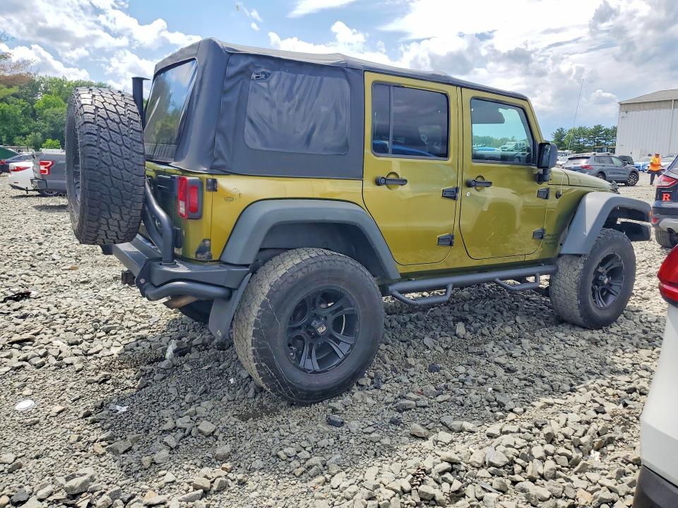 2008 Jeep Wrangler / VIN 1J8GA69158L532227 COPART salvage auction — FRONT END, Nj - Cert Of Title-Salvage, sold $2,750 on 2026-08-01 (photo 3)