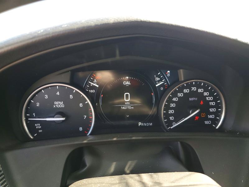 2018 Cadillac Ct6 VIN 1G6KD5RS7JU122088 COPART salvage auction — FRONT END, CA - SALVAGE CERTIFICATE, sold $1,300 on 2026-07-24 (photo 9)