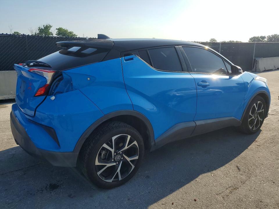 2019 Toyota C-hr VIN NMTKHMBX4KR073261 COPART salvage auction — REAR END, Fl - Cert Of Title Slvg Rebuildable, sold $7,300 on 2026-07-09 (photo 3)