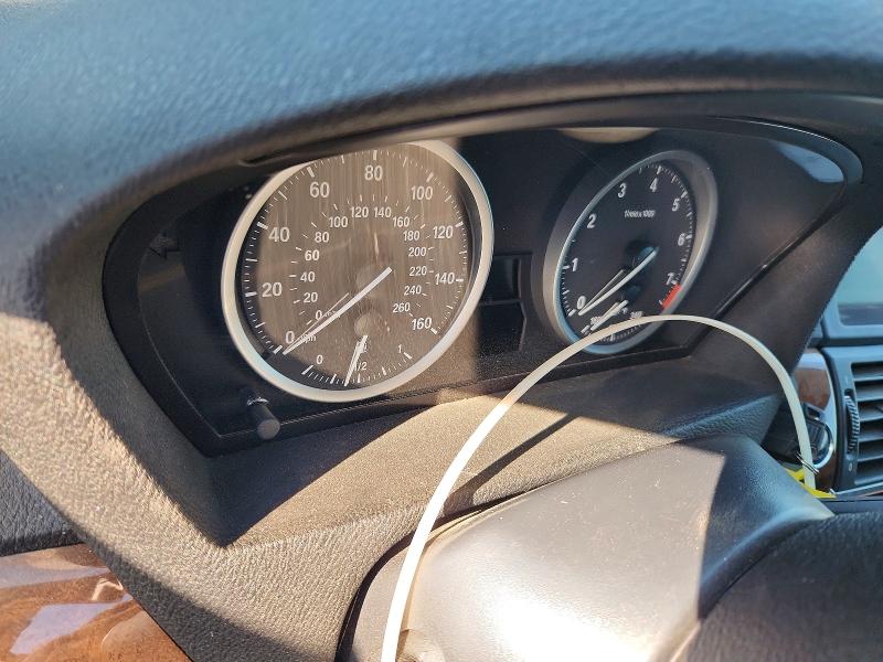 2013 BMW X6 VIN 5UXFG8C51DL591082 COPART salvage auction — DAMAGE HISTORY, Ca - Dlr/Dis/Exp Only Salvage Title, sold $800 on 2026-07-13 (photo 9)