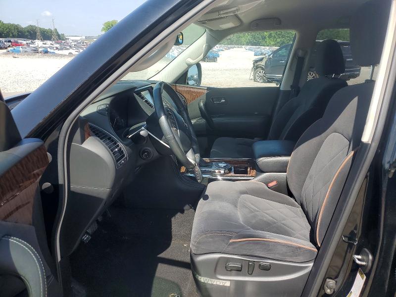 2018 Nissan Armada VIN JN8AY2ND2J9056124 COPART salvage auction — FRONT END, Tn - Salvage Certificate, sold $3,950 on 2026-07-09 (photo 7)