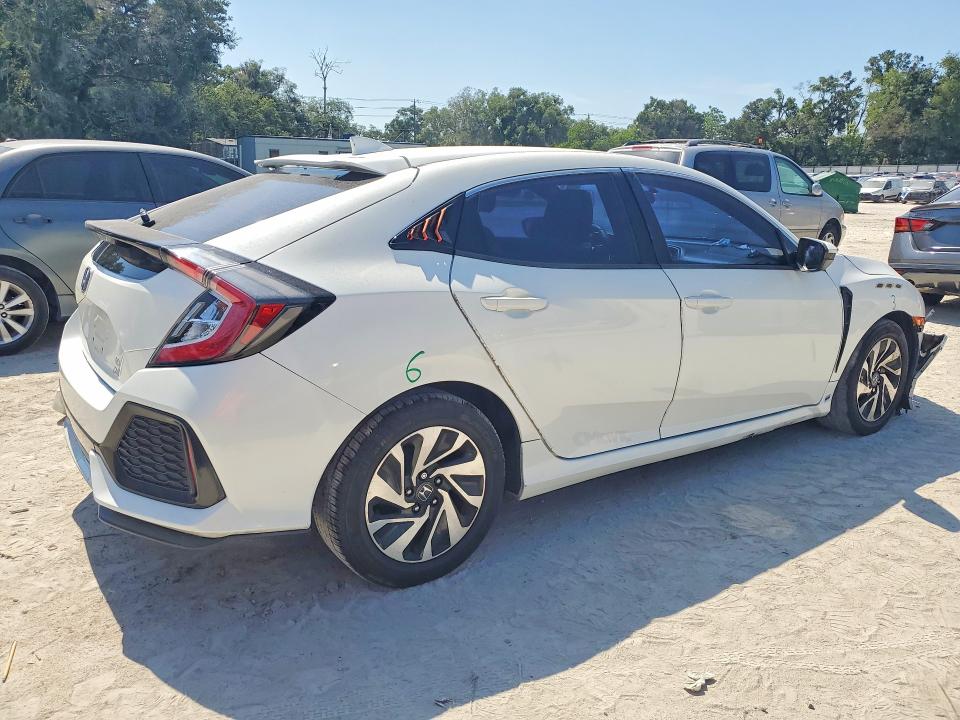 2017 Honda Civic VIN SHHFK7H27HU223005 COPART salvage auction — FRONT END, Fl - Cert Of Title Slvg Rebuildable, sold $3,300 on 2026-07-07 (photo 3)