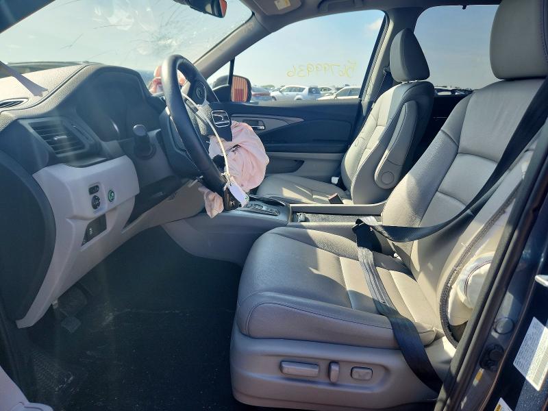 2022 Honda Pilot VIN 5FNYF6H29NB046610 COPART salvage auction — FRONT END, IL - SALVAGE CERTIFICATE, sold $13,400 on 2026-07-28 (photo 7)