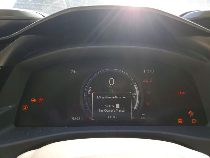 2025 Lexus Rz VIN JTJAAAAB7SA031022 COPART salvage auction — FRONT END, Ny - Mv-907A Salvage Certificate, sold $11,600 on 2026-07-23 (photo 9)