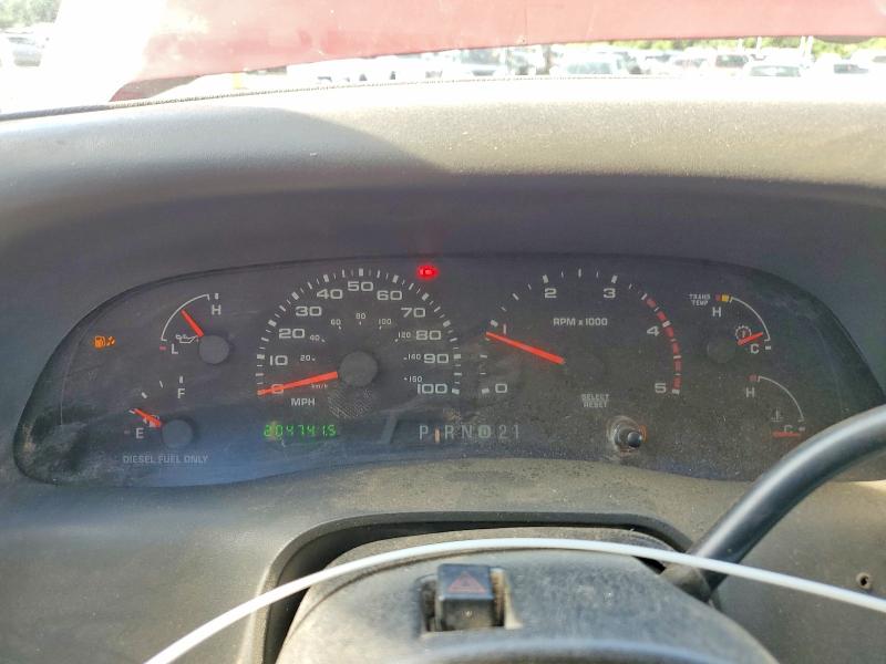 2002 Ford F-350 VIN 1FTSX31F22EC03003 COPART salvage auction — FRONT END, Ma - Cert Of Title-Salvage, sold $450 on 2026-07-02 (photo 9)