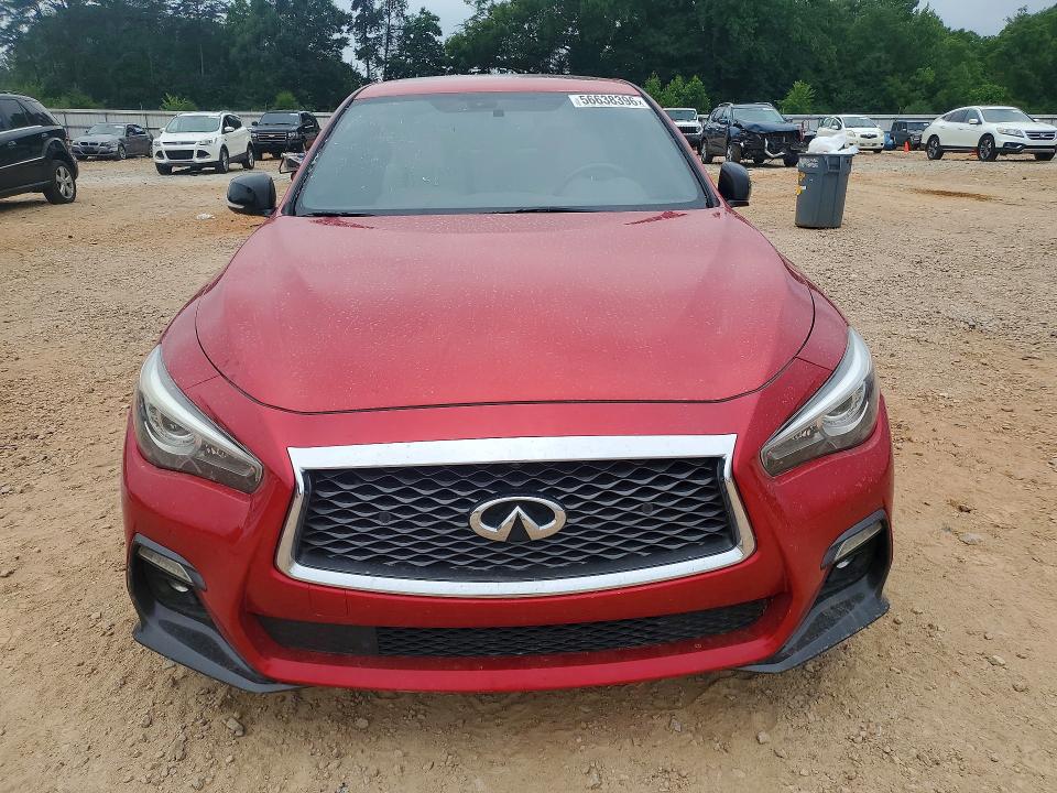 2020 Infiniti Q50 VIN JN1FV7AP2LM630070 COPART salvage auction — SIDE, Nc - Salvage Certificate Of Title, sold $175 on 2026-07-27 (photo 5)