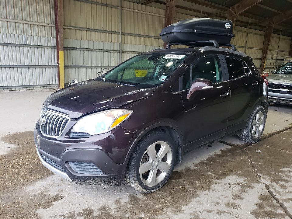 2016 Buick . VIN KL4CJASB8GB714336 COPART salvage auction — REAR END, La - Cert Of Title-Salvage, sold $150 on 2026-07-28 (photo 1)