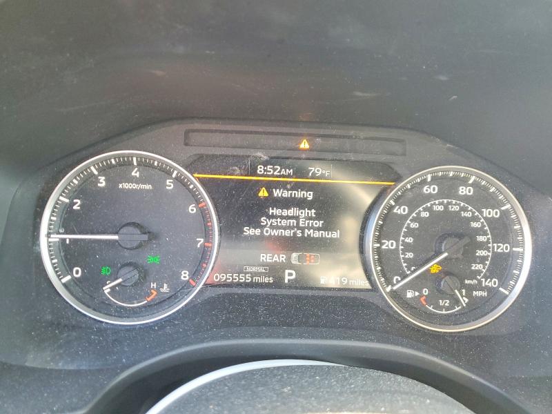 2022 Mitsubishi Outlander VIN JA4J3UA80NZ090612 COPART salvage auction — FRONT END, Fl - Certificate Of Destruction, sold $15 on 2026-07-29 (photo 9)