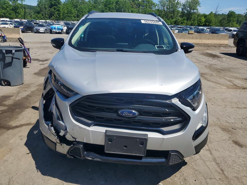 2019 Ford Ecosport VIN MAJ6S3JLXKC290740 COPART salvage auction — FRONT END, Ny - Mv-907A Salvage Certificate, sold $1,500 on 2026-07-09 (photo 5)