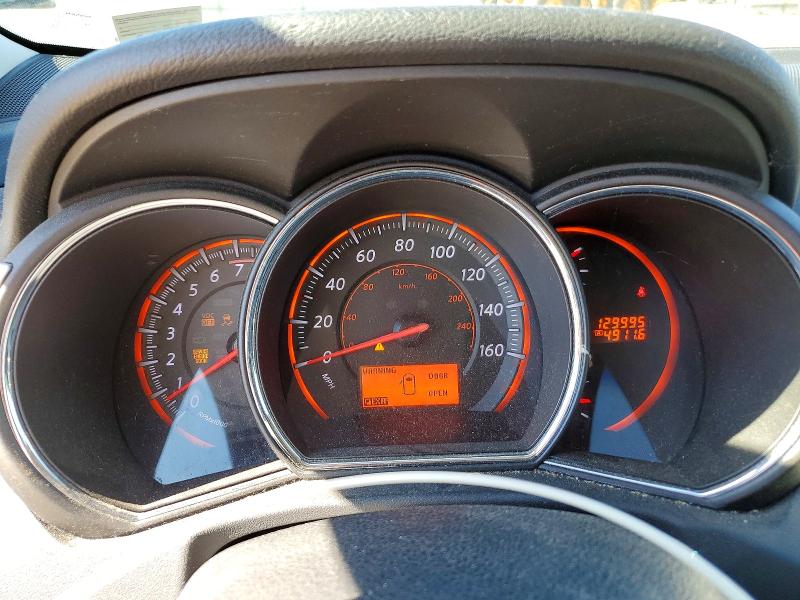 2010 Nissan Murano VIN JN8AZ1MW0AW127302 COPART salvage auction — FRONT END, VA - CERT OF TITLE - SALVAGE, sold $300 on 2026-07-10 (photo 9)