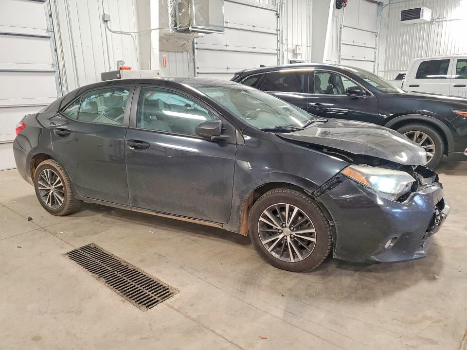 2016 Toyota Corolla VIN 5YFBURHE6GP389423 COPART salvage auction — FRONT END, Mn - Cert Of Title-Prior Salvage, sold $250 on 2026-07-28 (photo 4)
