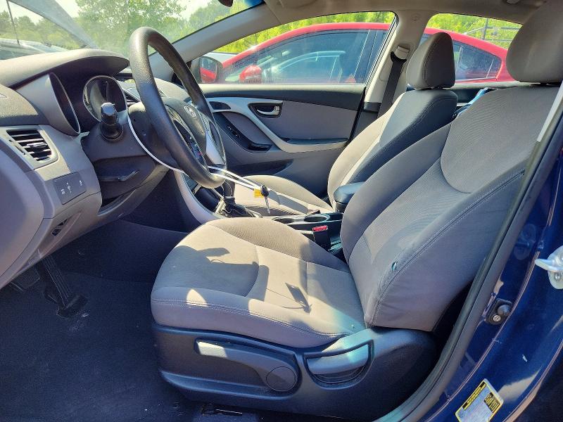2015 Hyundai Elantra VIN KMHDH4AE6FU446999 COPART salvage auction — MINOR DENT/SCRATCHES, Va - Certificate Of Title, sold $125 on 2026-07-28 (photo 7)