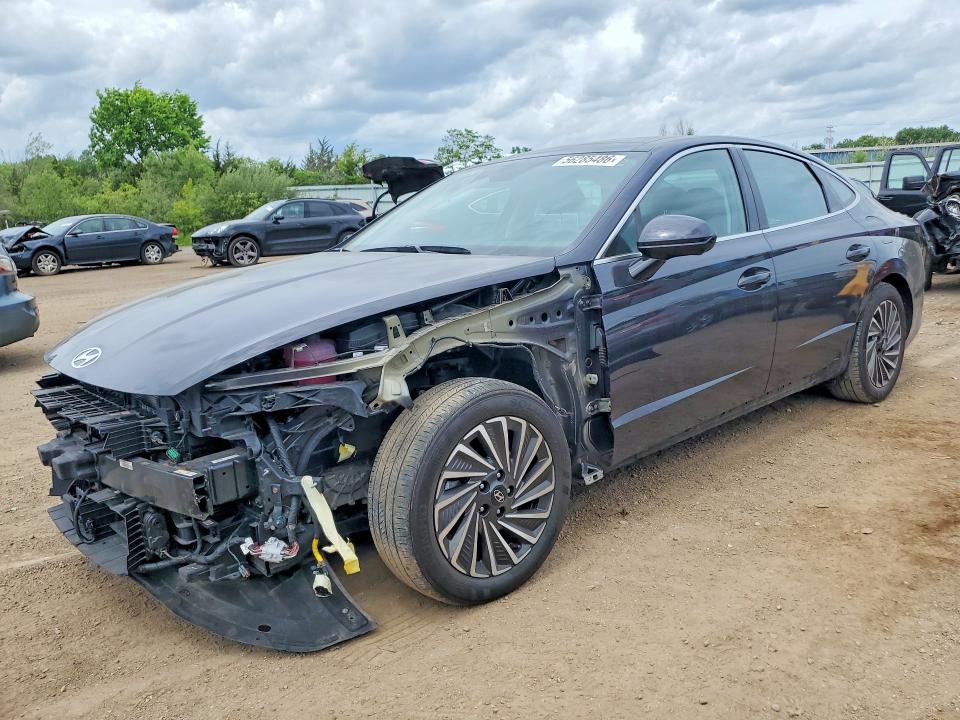 2024 Hyundai Sonata VIN KMHL54JJ8RA086898 COPART salvage auction — FRONT END, Oh - Cert Of Title-Salvage, sold $12,400 on 2026-07-09 (photo 1)