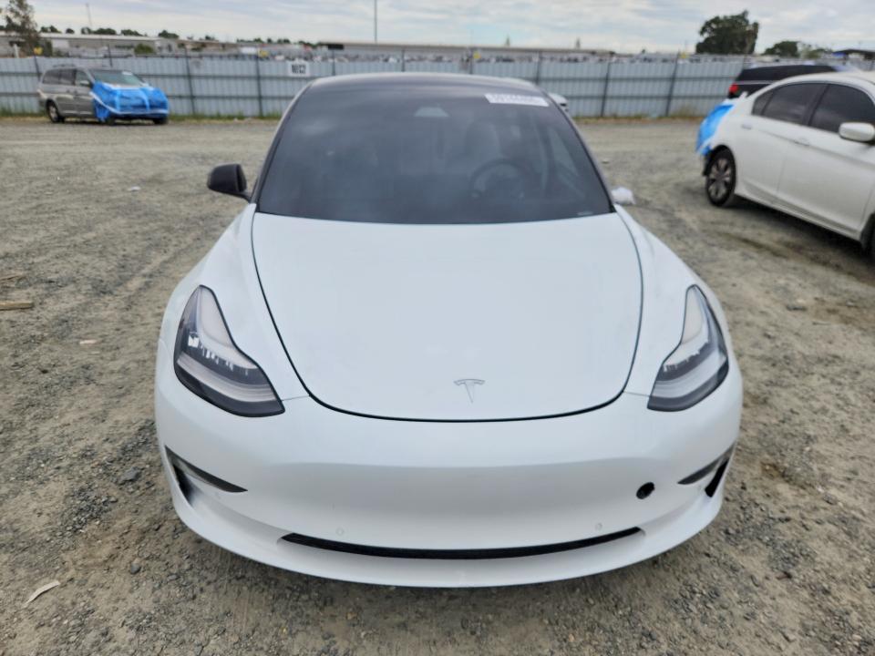 2019 Tesla Model 3 VIN 5YJ3E1EB6KF421904 COPART salvage auction — SIDE, Ca - Salvage Certificate, sold $2,750 on 2026-07-02 (photo 5)