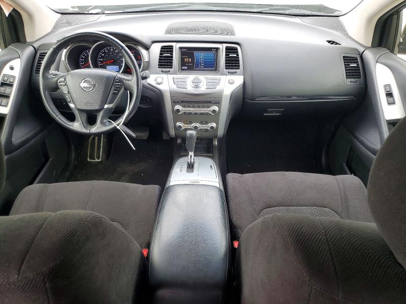 2012 Nissan Murano VIN JN8AZ1MW2CW238873 COPART salvage auction — FRONT END, Nc - Salvage Certificate Of Title, sold $375 on 2026-07-22 (photo 8)