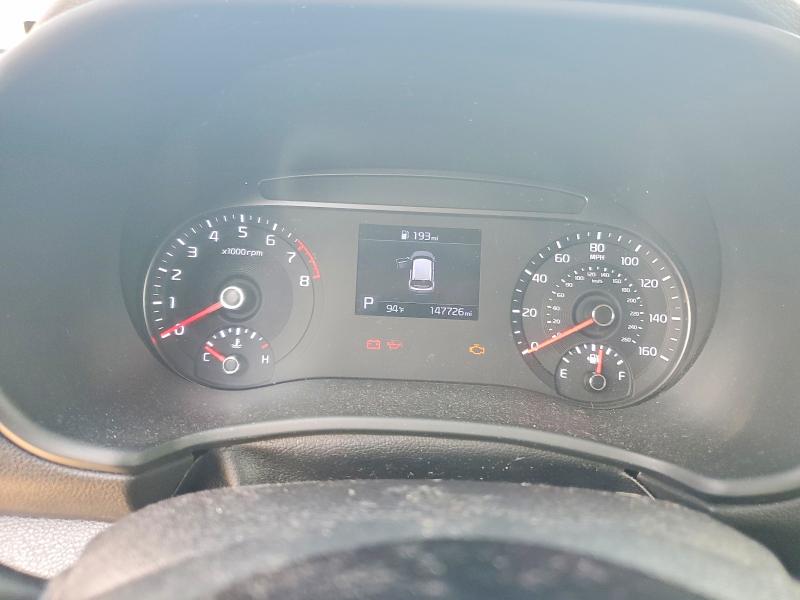 2020 Kia Soul VIN KNDJ23AU1L7021369 COPART salvage auction — MECHANICAL, Ms - Certificate Of Title, sold $3,400 on 2026-07-09 (photo 9)