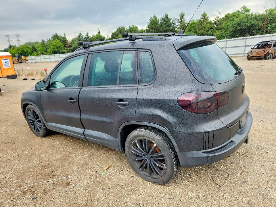 2011 Volkswagen Tiguan VIN WVGBV7AX3BW534426 COPART salvage auction — FRONT END, Il - Salvage Certificate, sold $375 on 2026-08-11 (photo 2)