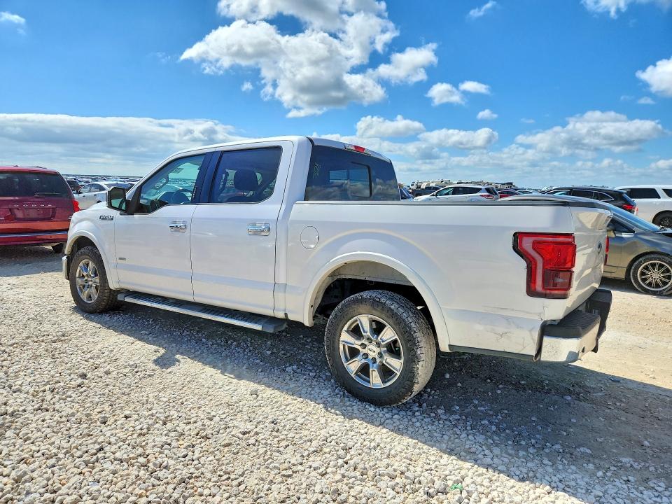 2016 Ford F-150 VIN 1FTEW1CG0GKF08292 COPART salvage auction — FRONT END, Tx - Salvage Vehicle Title, sold $5,900 on 2026-07-23 (photo 2)