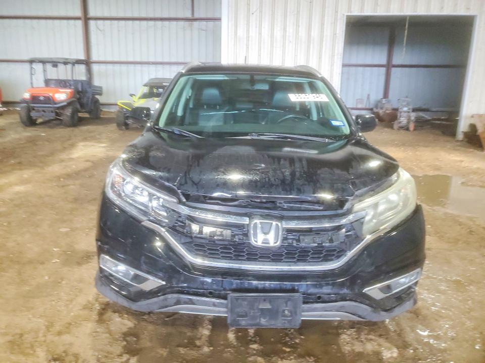 2015 Honda Cr-v VIN 2HKRM3H74FH521345 COPART salvage auction — FRONT END, Tx - Salvage Vehicle Title, sold $825 on 2026-07-27 (photo 5)