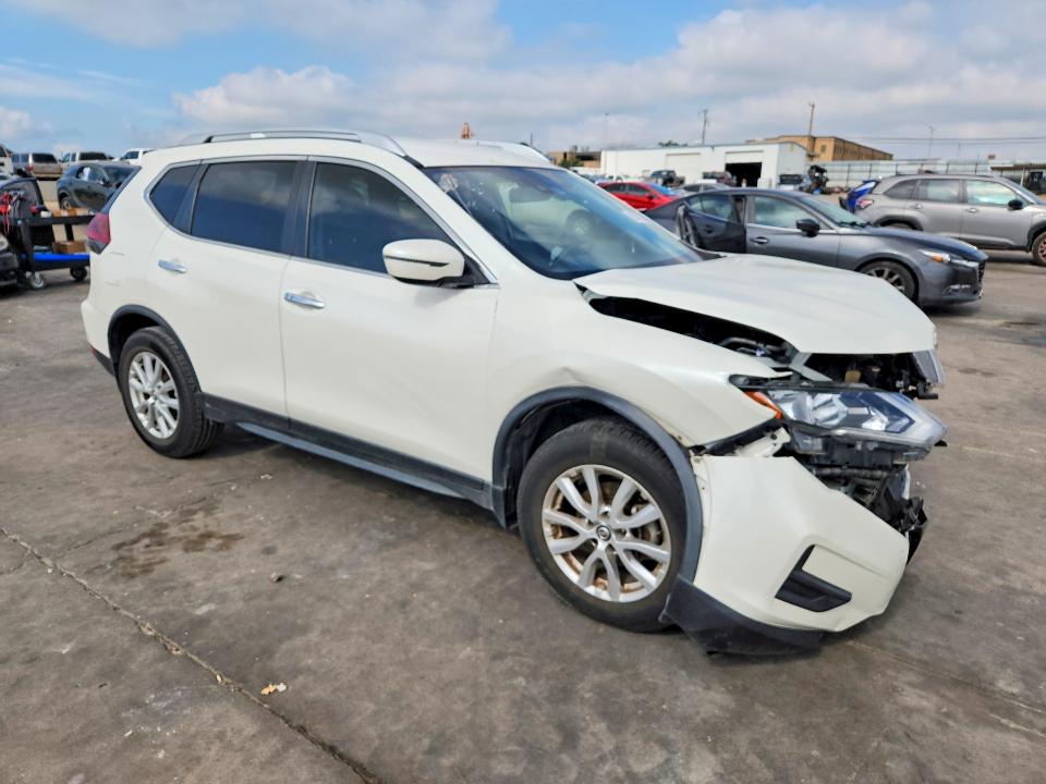 2019 Nissan Rogue VIN JN8AT2MT7KW264378 COPART salvage auction — FRONT END, Tx - Salvage Vehicle Title, sold $3,000 on 2026-07-02 (photo 4)