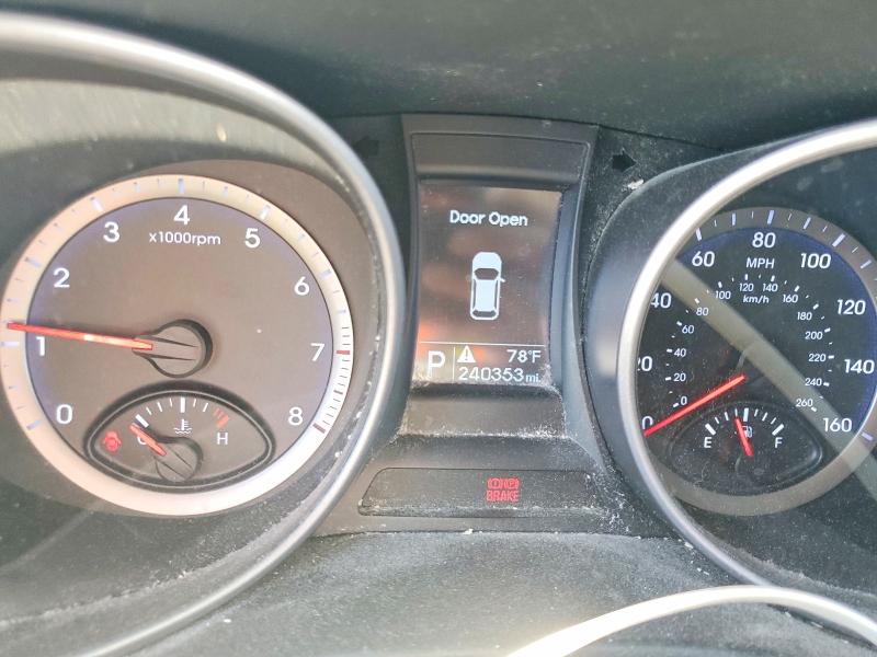 2016 Hyundai Santa fe VIN KM8SM4HF5GU143683 COPART salvage auction — REAR END, Ca - Dis/Dlr/Exp Only Clean Title (P), sold $1,500 on 2026-07-09 (photo 9)