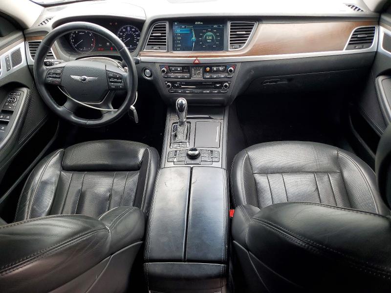 2017 Genesis G80 VIN KMHGN4JE6HU185236 COPART salvage auction — FRONT END, WA - VEHICLE CERT OF OWNERSHIP-TITL, sold $1,500 on 2026-07-31 (photo 8)