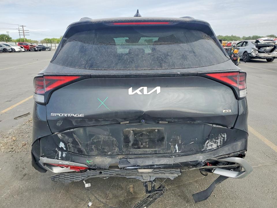 2024 Kia Sportage VIN 5XYK5CDF0RG186138 COPART salvage auction — REAR END, Salvage Title, sold $9,200 on 2026-07-23 (photo 6)