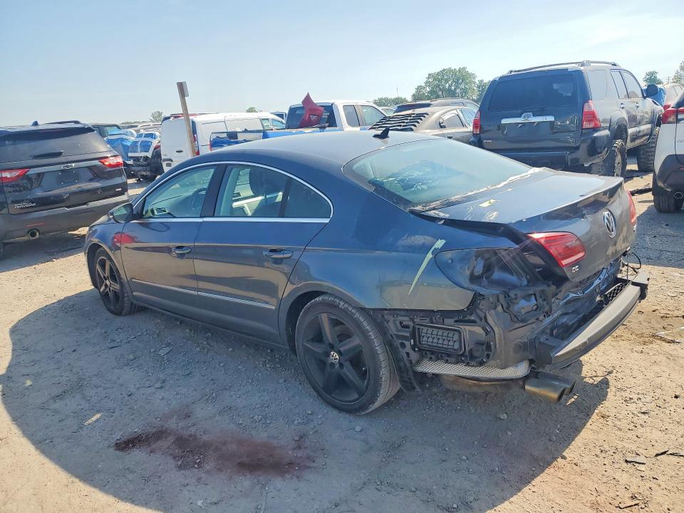 2013 Volkswagen Passat cc VIN WVWBP7AN3DE567870 COPART salvage auction — REAR END, In - Cert Of Title-Salvage Title, sold $225 on 2026-07-21 (photo 2)