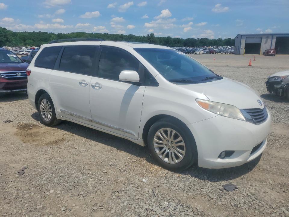 2015 Toyota VIN 5TDYK3DCXFS612442 COPART salvage auction — FRONT END, Ar - Cert Of Title-Salvage, sold $125 on 2026-07-29 (photo 4)