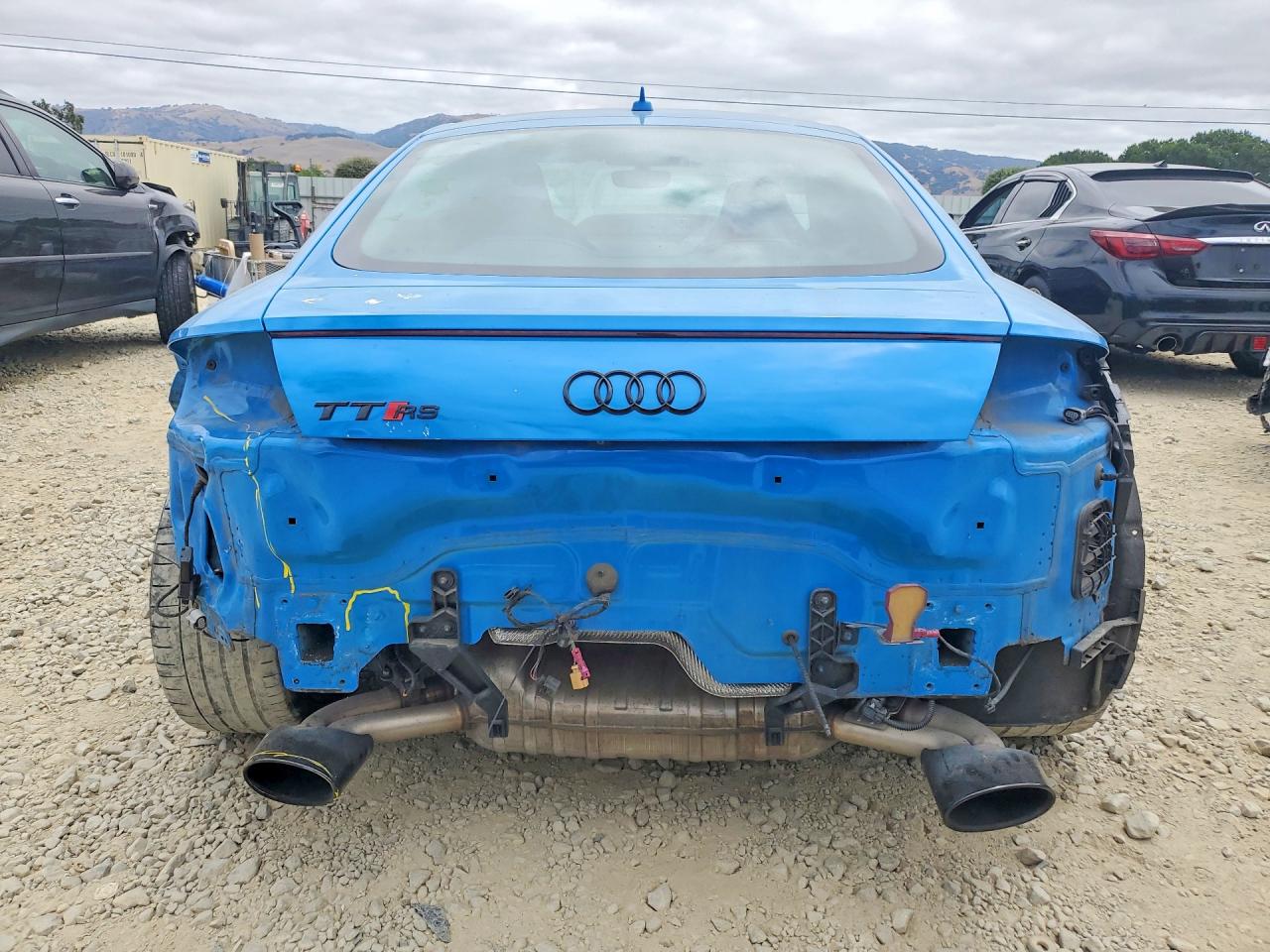 2019 Audi TT VIN WUAASAFVXK1901190 COPART salvage auction — Rear End, Sc - Salvage Title, sold $27,250 on 2026-09-24 (photo 6)