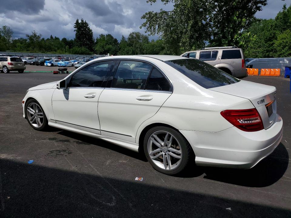 2013 Mercedes-benz VIN WDDGF4HB9DR249172 COPART salvage auction — SIDE, Or - Salvage Title Certificate, sold $150 on 2026-07-29 (photo 2)
