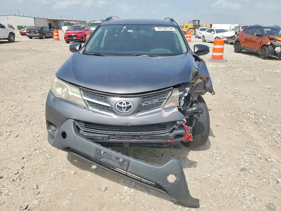 2014 Toyota Rav 4 VIN JTMZFREV2EJ020203 COPART salvage auction — FRONT END, TX - SALVAGE VEHICLE TITLE, sold $3,100 on 2026-07-27 (photo 5)