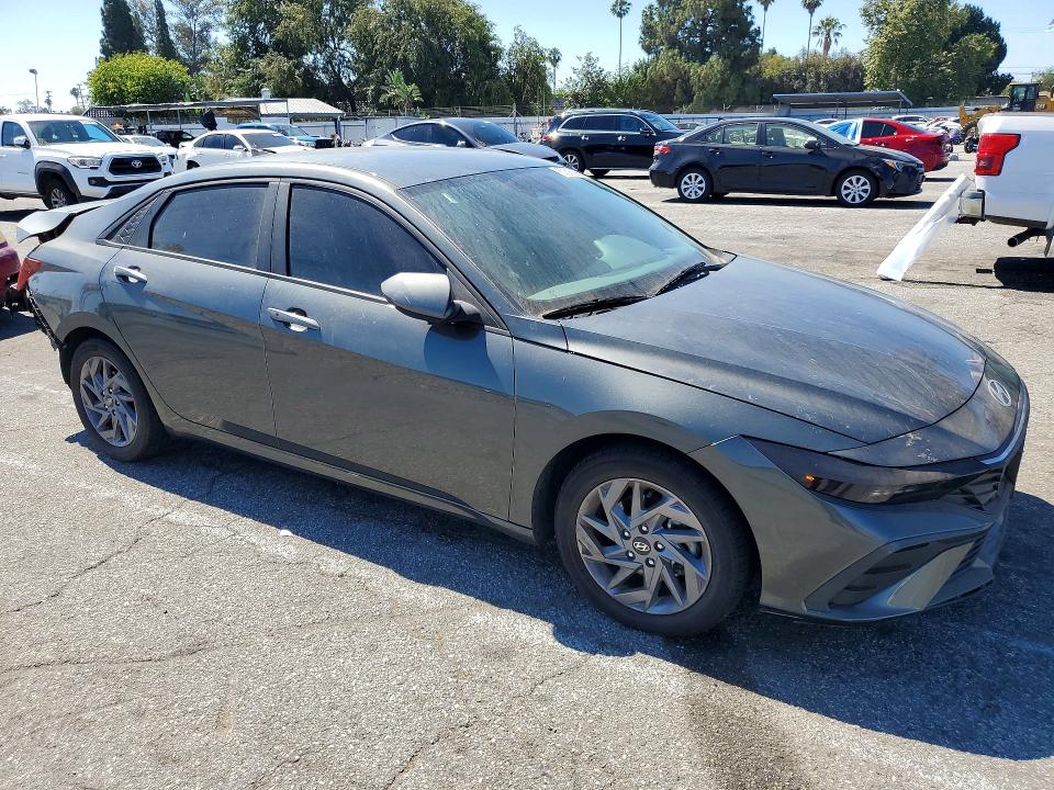 2024 Hyundai Elantra VIN KMHLM4DG7RU671957 COPART salvage auction — REAR END, Salvage Title, sold $100 on 2026-07-28 (photo 4)