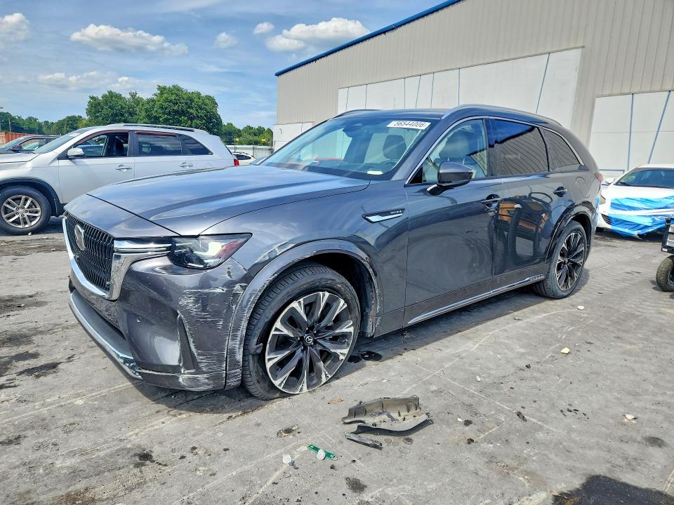 2024 Mazda Cx-90 VIN JM3KK1HC1R1166033 COPART salvage auction — SIDE, Salvage Title, sold $950 on 2026-07-27 (photo 1)