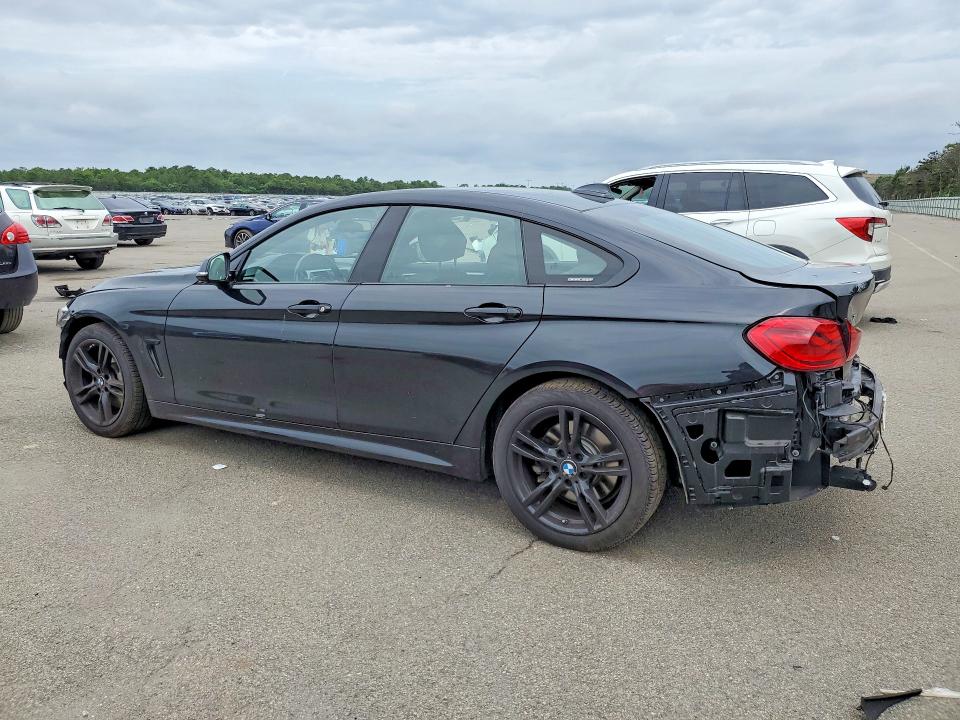 2019 BMW 4er VIN WBA4J7C53KBM74639 COPART salvage auction — FRONT END, Ny - Mv-907A Salvage Certificate, sold $8,300 on 2026-07-06 (photo 2)