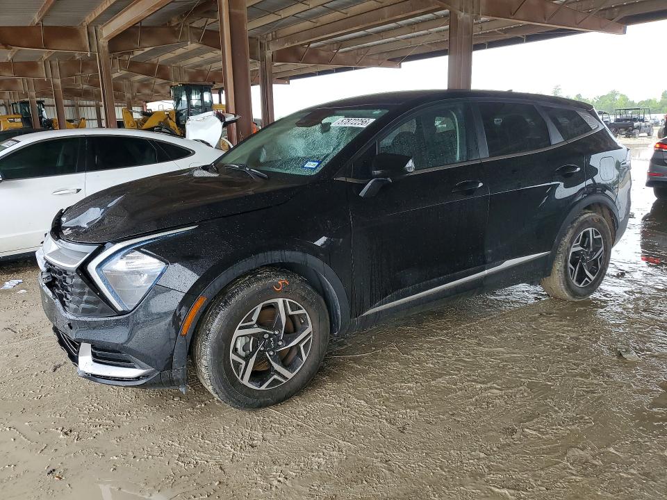 2023 Kia Sportage VIN KNDPU3AFXP7035783 COPART salvage auction — FRONT END, TX - SALVAGE VEHICLE TITLE, sold $8,100 on 2026-07-24 (photo 1)