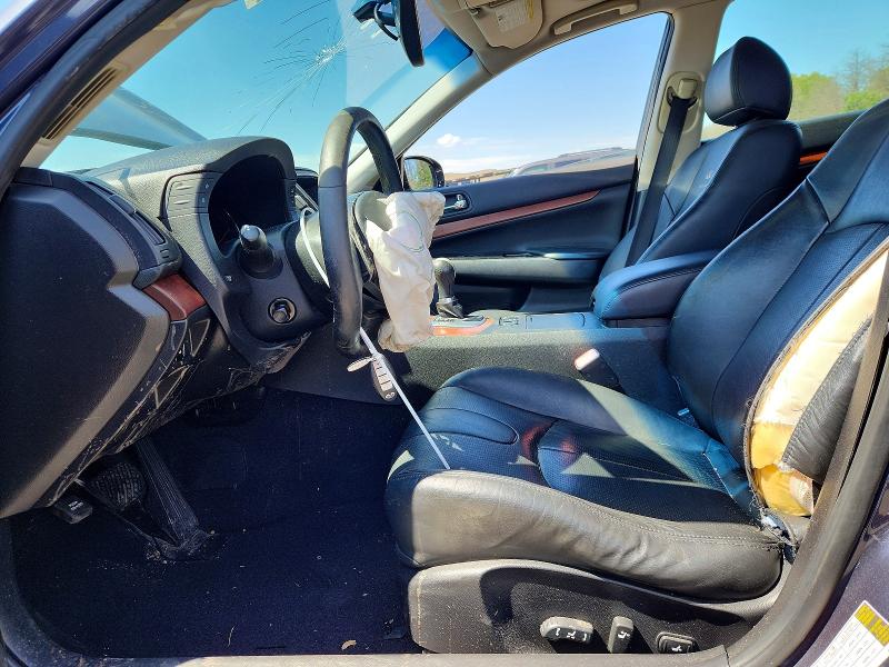 2008 Infiniti G35 VIN JNKBV61F98M267589 COPART salvage auction — FRONT END, Ny - Mv-907A Salvage Certificate, sold $425 on 2026-07-20 (photo 7)
