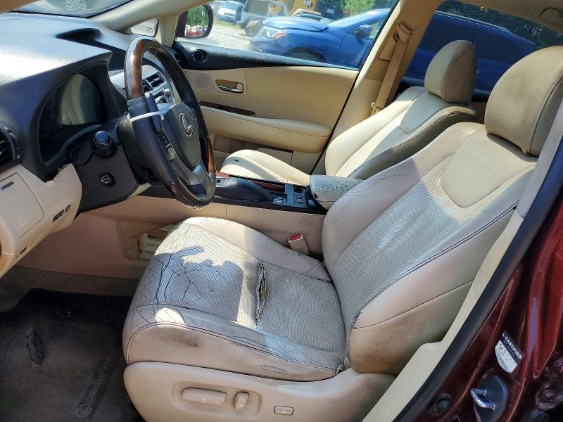 2015 Lexus Rx VIN 2T2BK1BA5FC265313 COPART salvage auction — MINOR DENT/SCRATCHES, Va - Certificate Of Title, sold $7,500 on 2026-07-29 (photo 7)