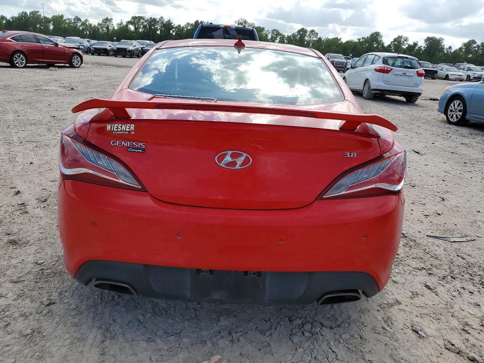 2016 Hyundai VIN KMHHU6KJ8GU132731 COPART salvage auction — UNDERCARRIAGE, TX - SALVAGE VEHICLE TITLE, sold $2,900 on 2026-07-21 (photo 6)