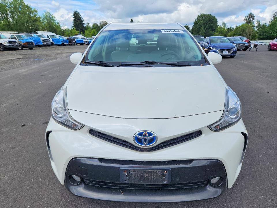 2017 Toyota Prius VIN JTDZN3EU9HJ066509 COPART salvage auction — REAR END, Or - Salvage Title Certificate, sold $9,900 on 2026-07-22 (photo 5)