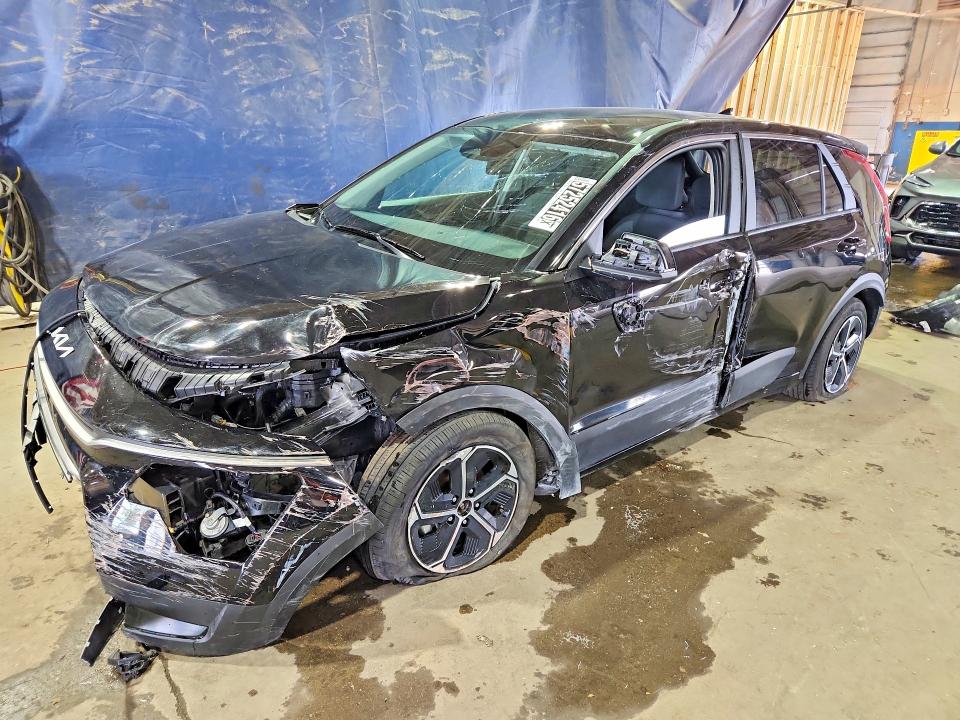 2026 Kia Niro VIN KNDCP3LE5T5319693 COPART salvage auction — FRONT END, Mi - Cert Of Title-Salvage Vehicle, sold $3,450 on 2026-07-20 (photo 1)