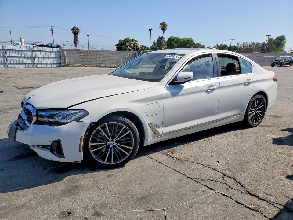 2021 BMW 5er VIN WBA13AG0XMCF03661 COPART salvage auction — FRONT END, Ca - Dis/Dlr/Exp Only Clean Title, sold $10,900 on 2026-07-27 (photo 1)