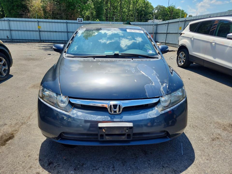 2006 Honda Civic VIN JHMFA36236S011376 COPART salvage auction — SIDE, Nj - Cert Of Title-Salvage, sold $150 on 2026-07-28 (photo 5)