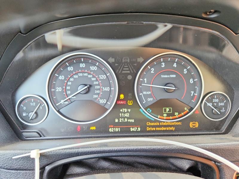 2013 BMW 3er VIN WBA3B9C54DF586656 COPART salvage auction — SIDE, Il - Salvage Certificate, sold $6,400 on 2026-07-28 (photo 9)