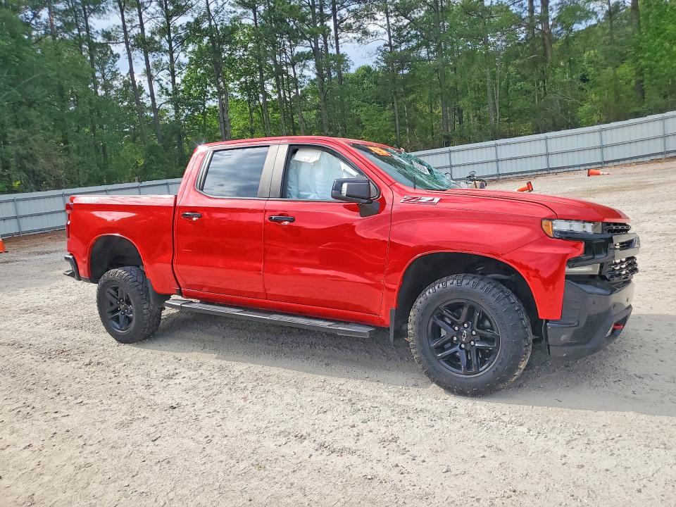 2022 Chevrolet Silverado VIN 3GCPYFEL8NG179940 COPART salvage auction — FRONT END, Nc - Salvage Certificate Of Title, sold $9,400 on 2026-07-31 (photo 4)
