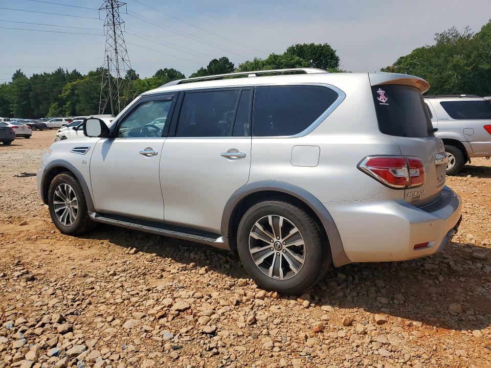 2020 Nissan Armada VIN JN8AY2NC6LX516228 COPART salvage auction — FRONT END, NC - SALVAGE CERTIFICATE OF TITLE, sold $1,150 on 2026-07-27 (photo 2)