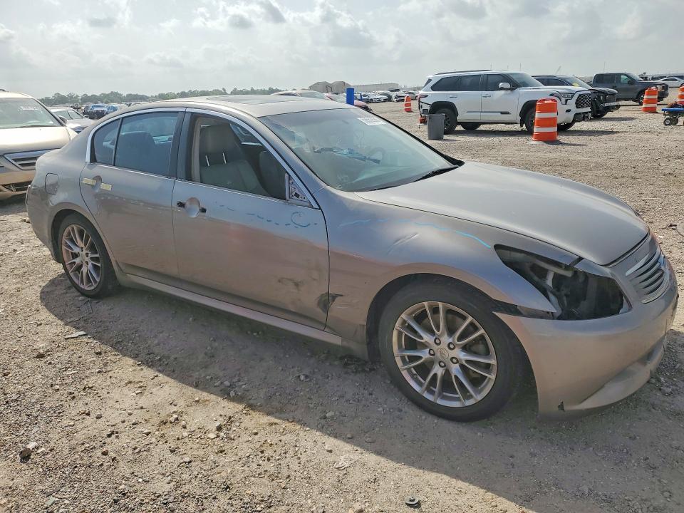 2008 Infiniti G VIN JNKBV61E58M211091 COPART salvage auction — MINOR DENT/SCRATCHES, Tx - Salvage Vehicle Title, sold $400 on 2026-07-20 (photo 4)
