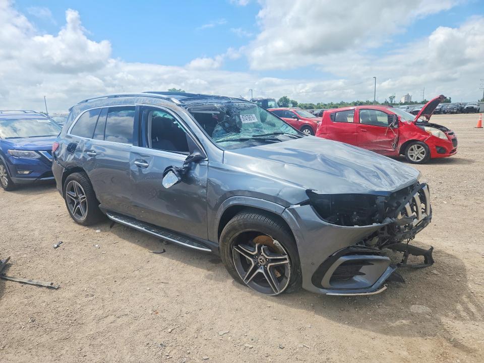 2026 Mercedes-benz Gls-class VIN 4JGFF5KE1TB501174 COPART salvage auction — ALL OVER, TX - SALVAGE VEHICLE TITLE (P), sold $16,400 on 2026-07-15 (photo 4)