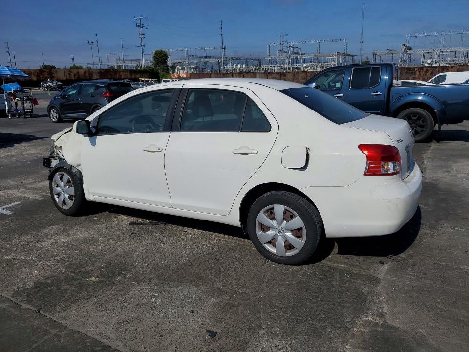 2007 Toyota Yaris VIN JTDBT923471119704 COPART salvage auction — FRONT END, Ca - Salvage Certificate, sold $800 on 2026-07-08 (photo 2)