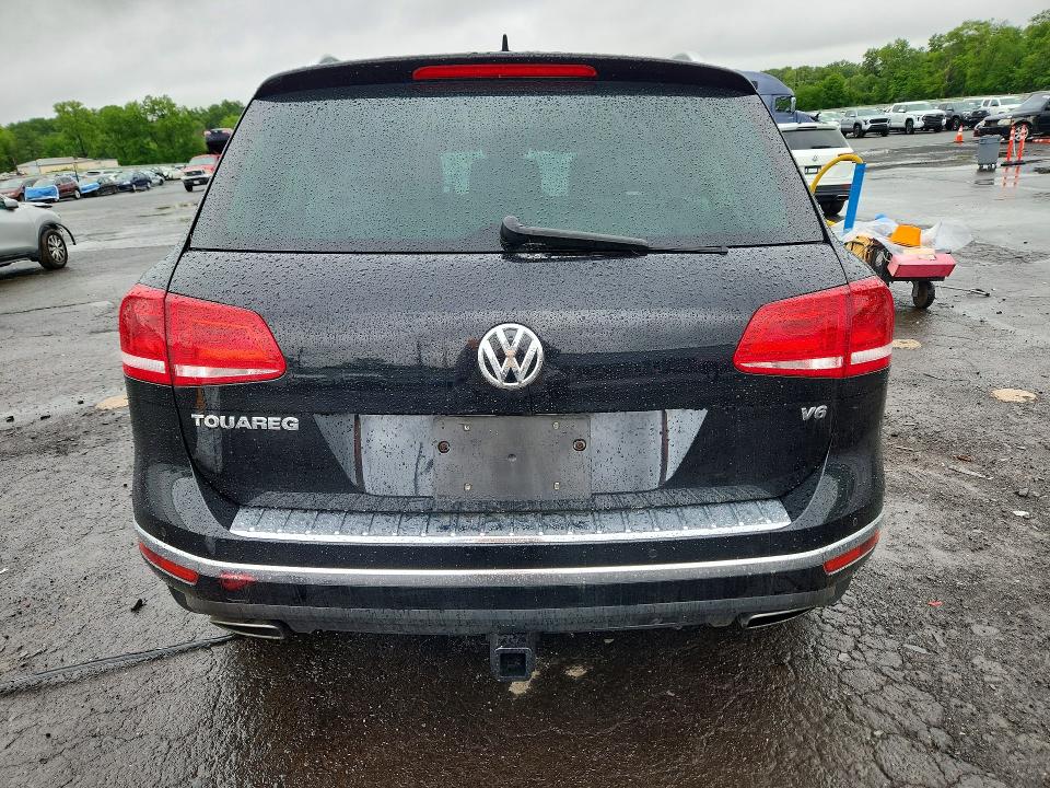 2015 Volkswagen Touareg VIN WVGEF9BP6FD001461 COPART salvage auction — FRONT END, Ct - Cert Of Title-Salvage, sold $750 on 2026-07-17 (photo 6)